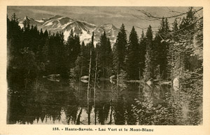 Cartes postales anciennes du Lac Vert