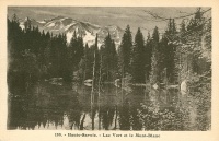Lac Vert et le Mont Blanc