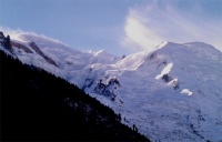 Le mont Blanc et le dôme du Gouter